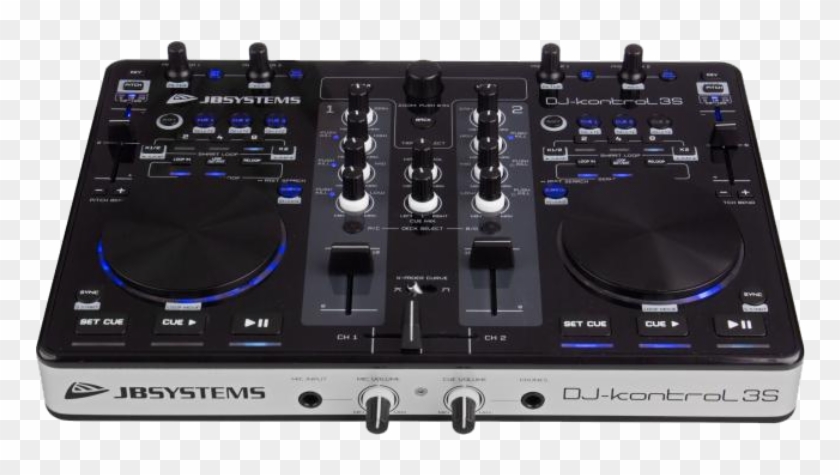 Virtualdj Le V7 Included - Jb Systems Dj Kontrol 3s Clipart #4028718