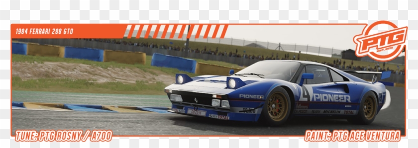 #ptgofficialrelease 1984 Ferrari 288 Gto More Info - Race Car Clipart #4029221