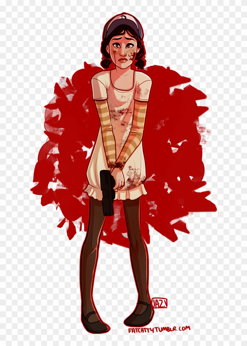 Clementine By Fattcat Clementine Walking Dead, The - Walking Dead Png