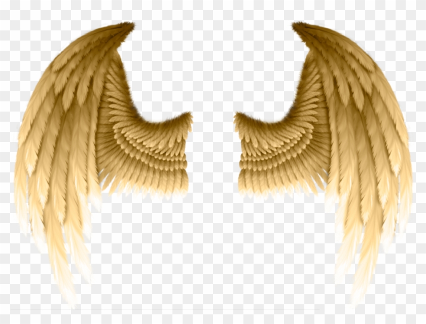 Angel Gold Wings Transparent Clipart #4029411