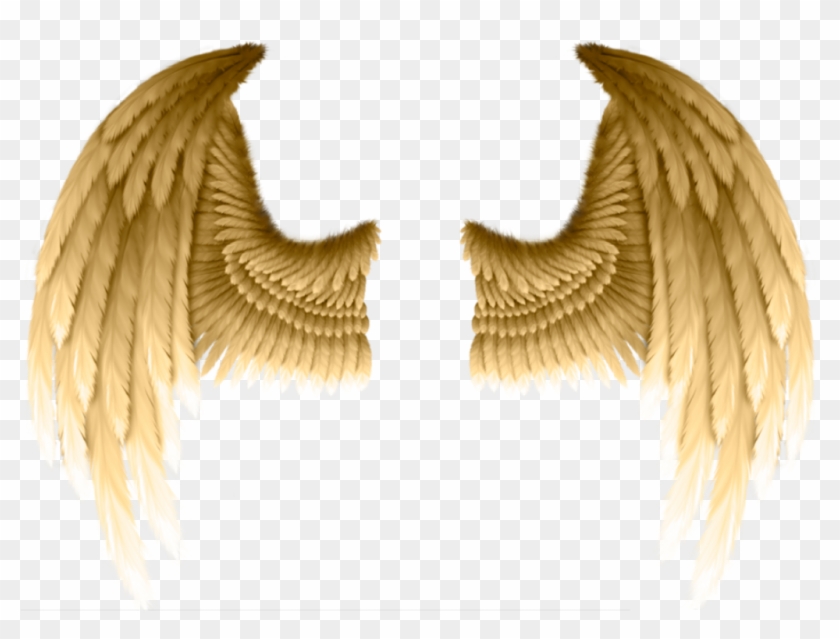 Angel Gold Wings Transparent Clipart