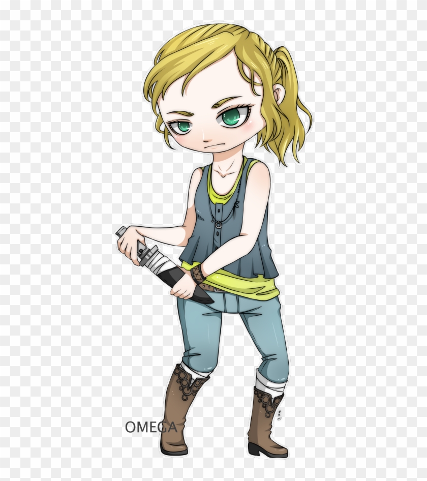 Finally Comlpleted The Walking Dead Chibi Of Rick Grimes, - Walking Dead Chibi Beth Clipart
