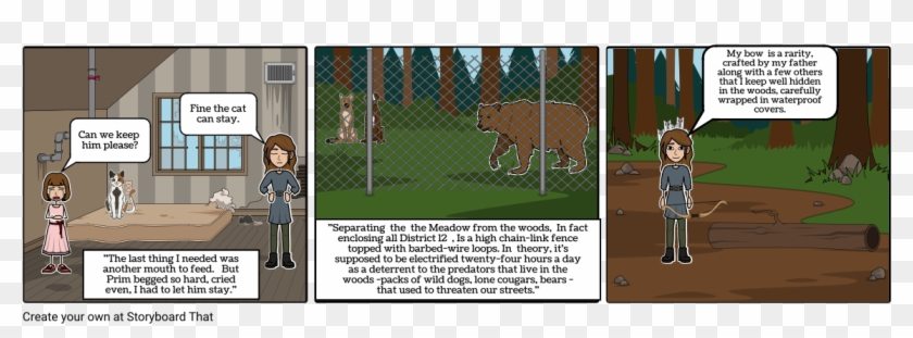 Haymitch - Huckleberry Finn Chapter 14 Storyboard Clipart #4030223