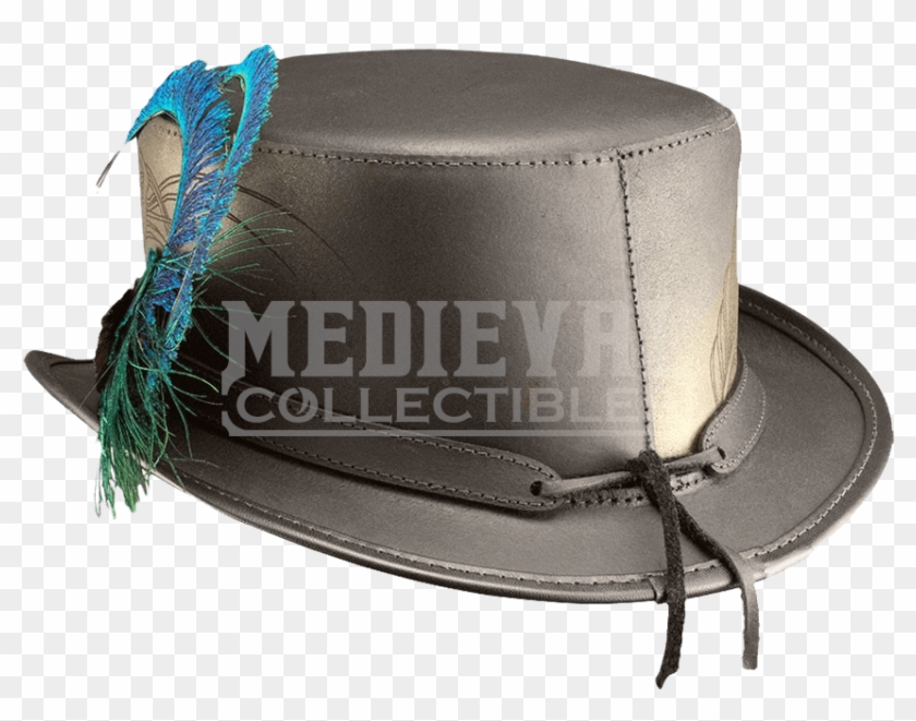 Strut Feathered Hat - Party Hat Clipart #4030360