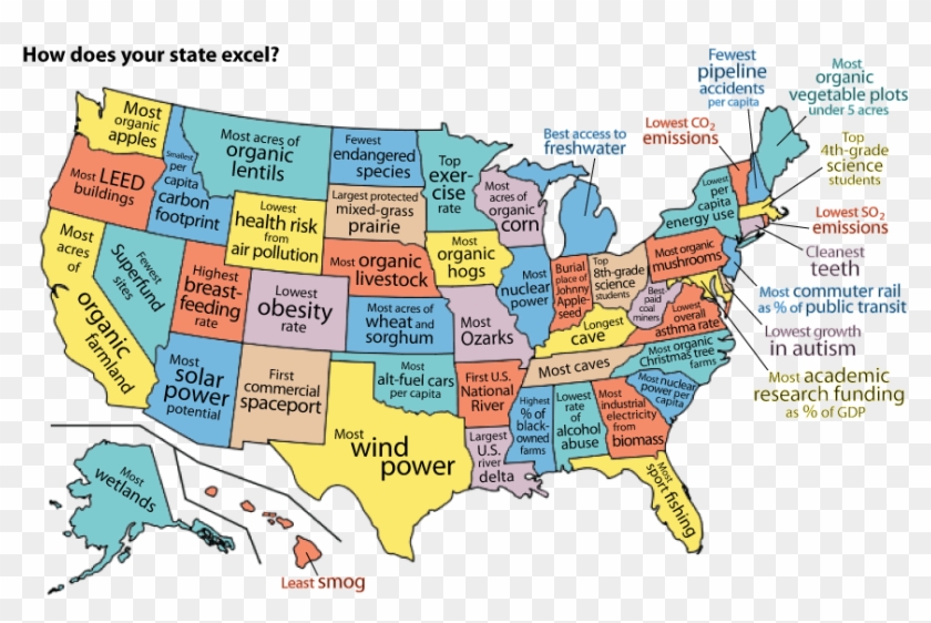 United States Of The Environment - Map Us Crime Rate Clipart
