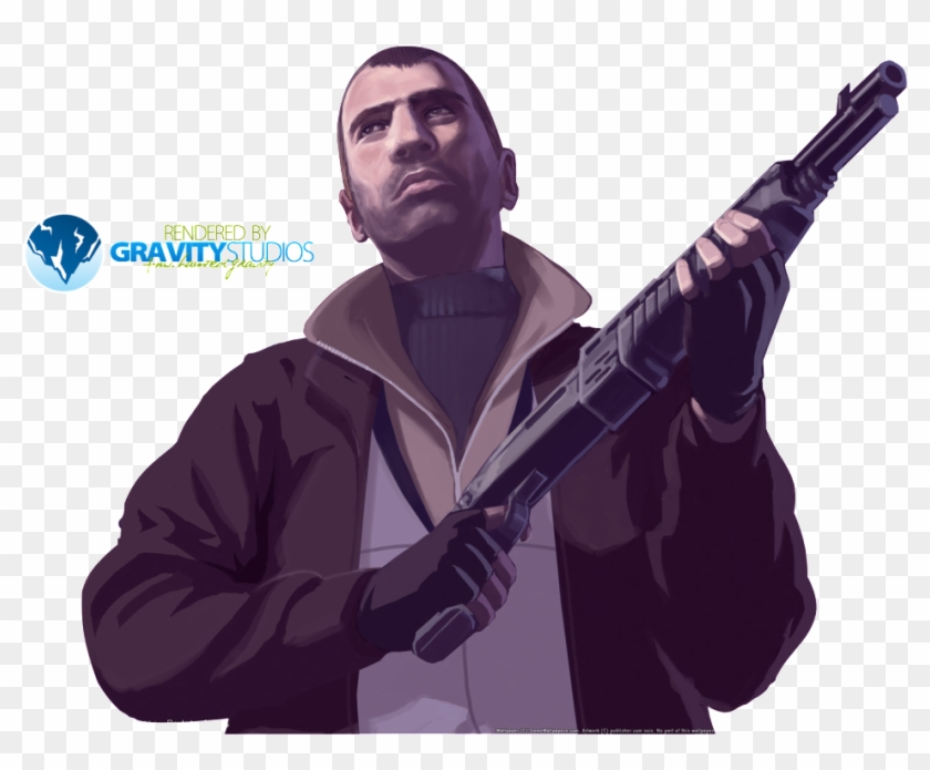Gta 4 Niko Png Clipart #4030697