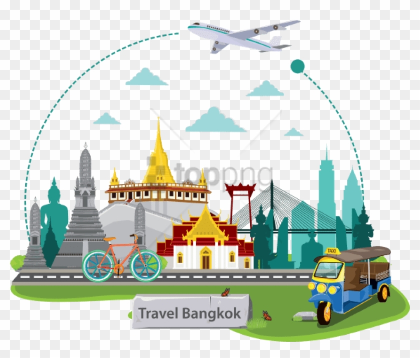 Free Png Thailand Cartoon Png Image With Transparent - Thailand Travel Logo Png Clipart #4030804