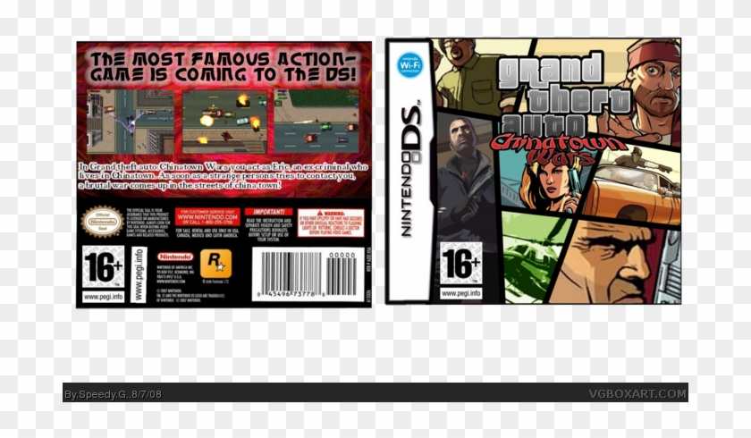 Grand Theft Auto - Gta Grand Theft Auto Chinatown Wars Ds Clipart