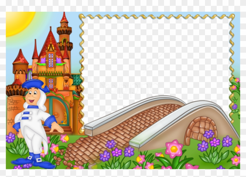 Free Png Kids Castle Transparent Frame Background Best - Рамки Для Фотошопа Скачать Бесплатно Clipart #4030938