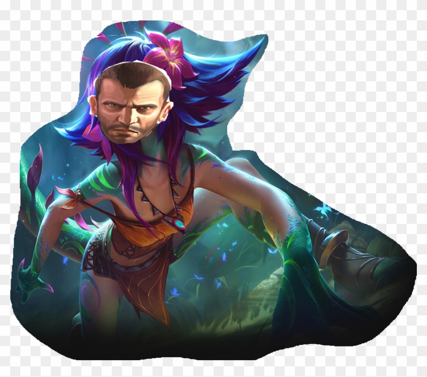 Sticker Other Neeko Niko Nico Bellic Gta Iv 4 Lol League - Lol Neeko Clipart #4030976