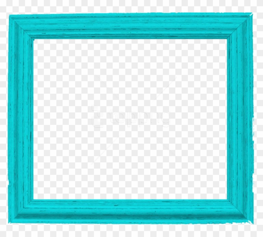 Free Png Teal Border Frame Png Pic Png - Picture Frame Clipart #4031017