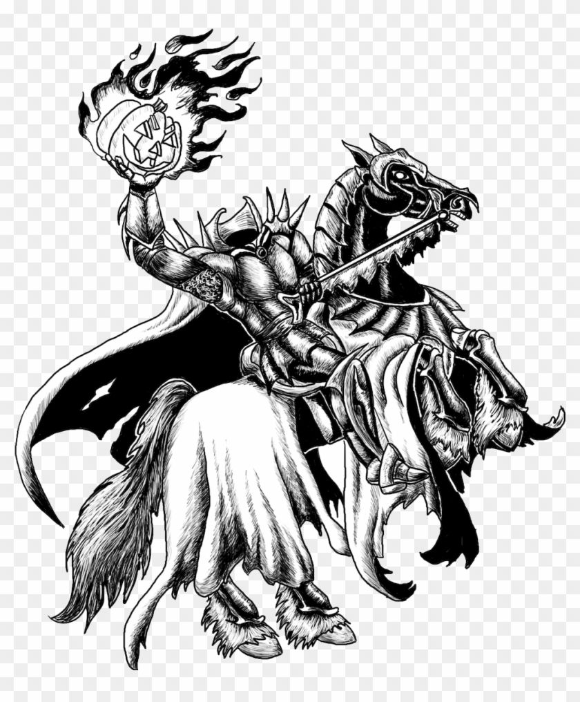 Headless Horseman Png Clipart - Headless Horseman Png Transparent Png #4031215