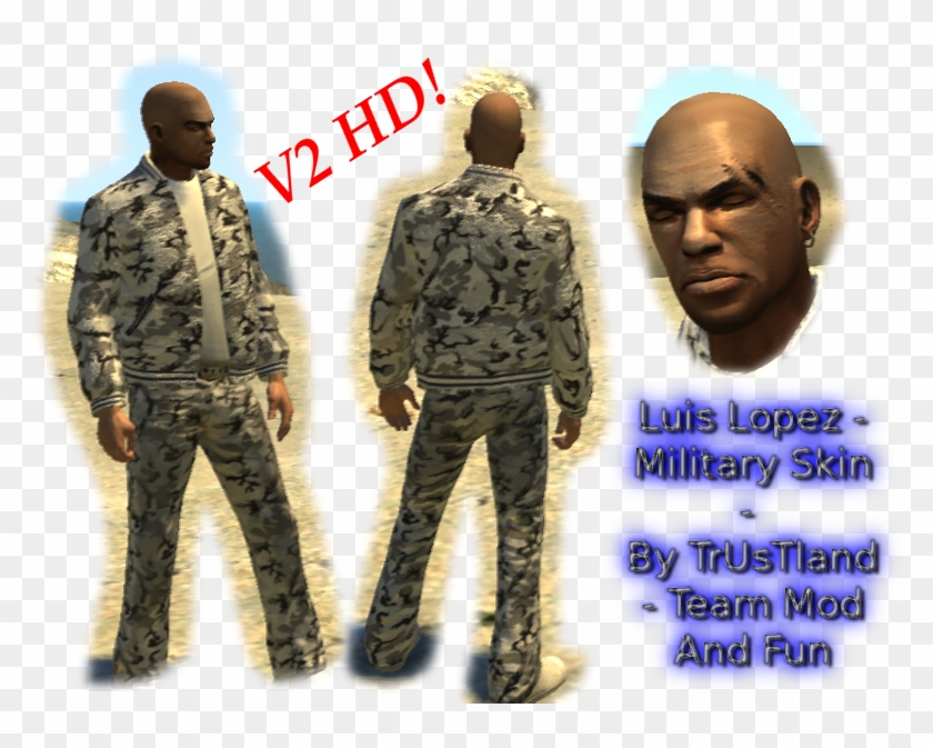 By Trustland - Luis Lopez Gta 4 Military Clipart
