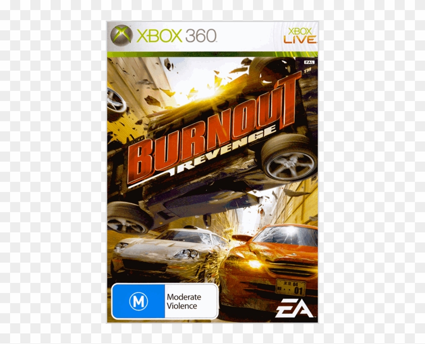 Burnout Revenge Xbox 360 Clipart #4031381