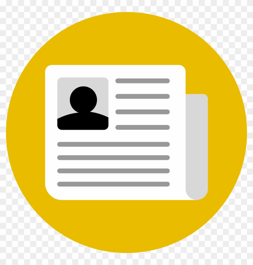 Icon With A Person And Speech Bubble Clipart #4031617