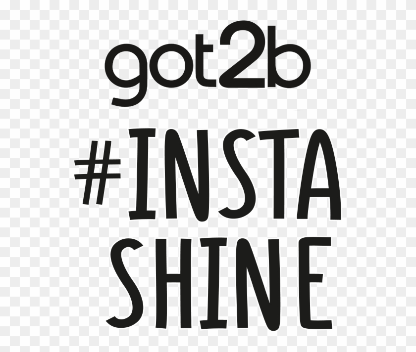 Got2b Com Insta Shine Productline Logo - Black-and-white Clipart #4031906