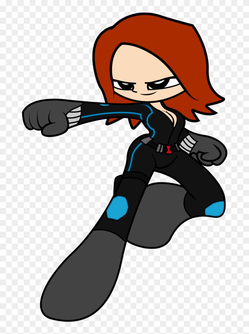 Cinematics Clipart Png - Black Widow Avenger Emoji Transparent Png
