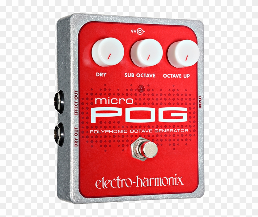 Electro Harmonix Xo Micro Pog Octave Generator - Ehx Micro Pog Clipart #4032028
