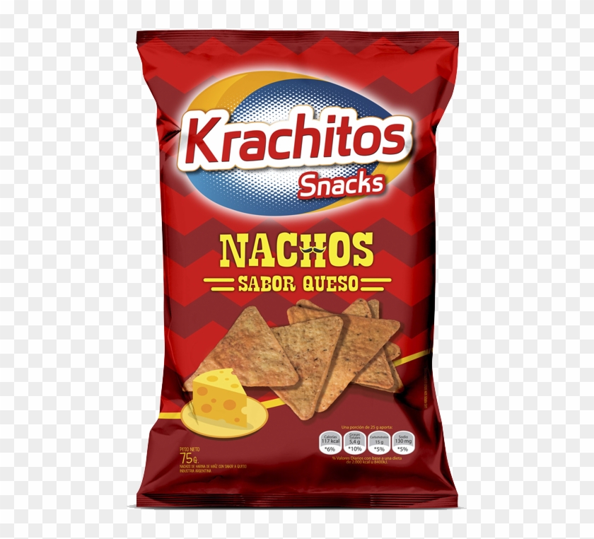 Nachos Sabor Queso X 55grs - Corn Chip Clipart #4032194