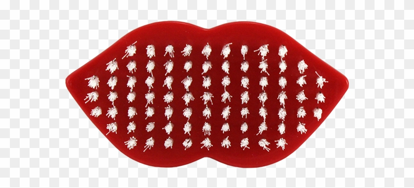 Lips Shape Nail Brush - L.a. Imprints Clipart