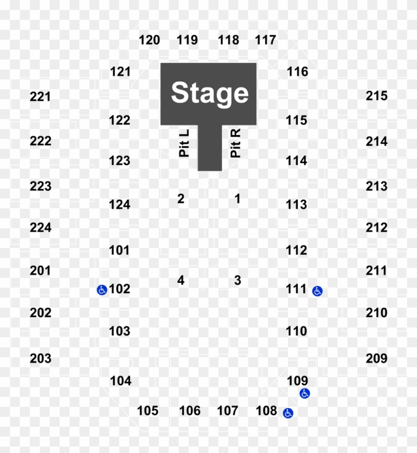 Pentatonix Tickets At James Brown Arena On June 02, - James Brown Arena Seating Chart Clipart #4032298