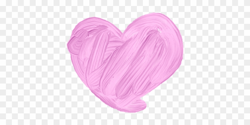 #мазок #brush #brushes #heart #hearts #art #arte #stikers - Heart Clipart #4032384