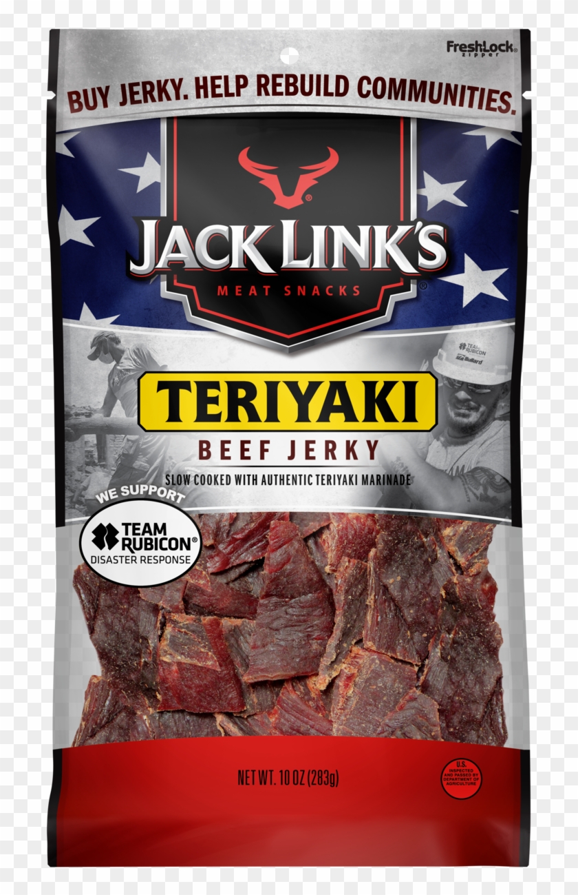 Jack Link's Teriyaki Beef Jerky, - Jack Link's Beef Jerky Png Clipart #4032905