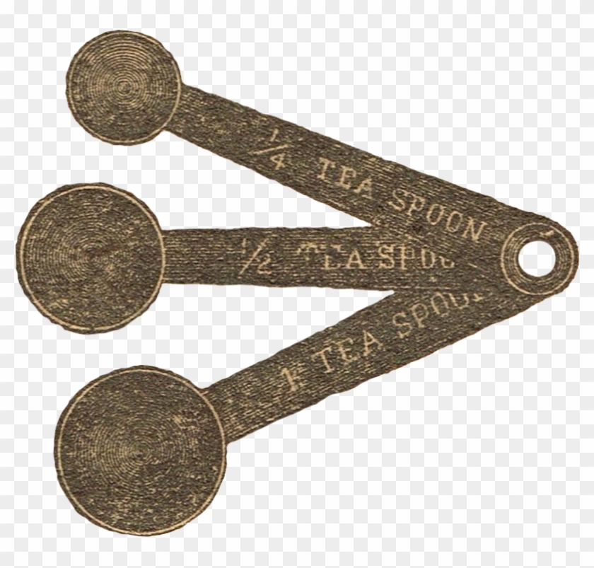 Antique Measuring Spoons Image - Coin Clipart #4032907