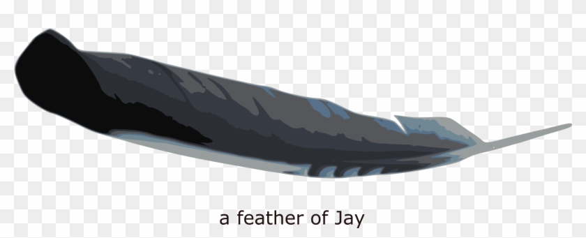 This Free Icons Png Design Of Feather Of Jay - Illustration Clipart #4032909