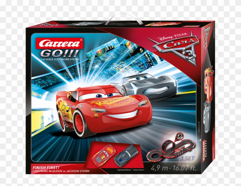 Carrera Go Disney-pixar Cars - Carrera Cars 3 Finish First Clipart #4032910