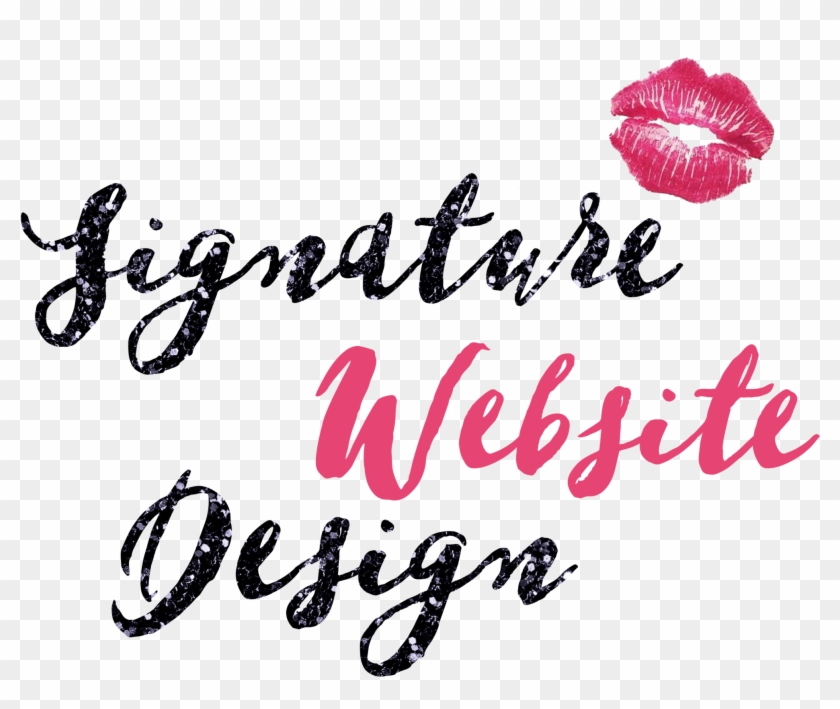 Signature Website $2497 - Calligraphy Clipart #4032958