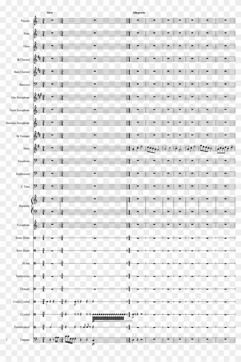 Til The End Of The Storm Sheet Music Composed By Ezekiel - Monochrome Clipart #4033628