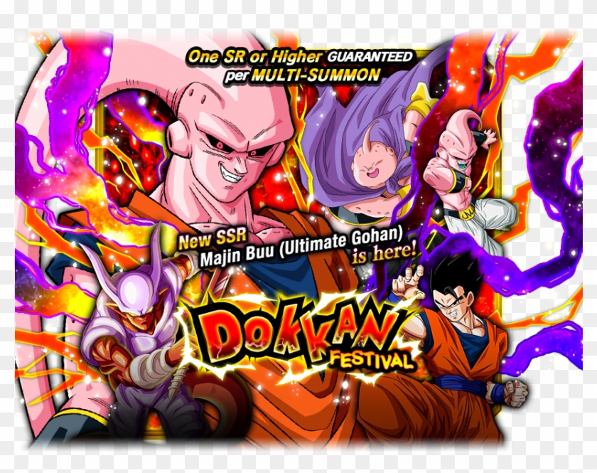 Dragon Ball Z Dokkan Battle , Png Download - Buuhan Banner Dokkan Battle Clipart