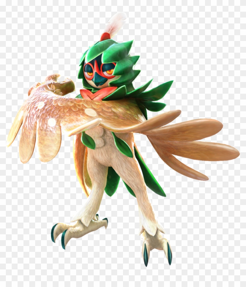 View 825px-pokkén Decidueye , - Super Smash Bros Ultimate Pokemon Clipart #4033836
