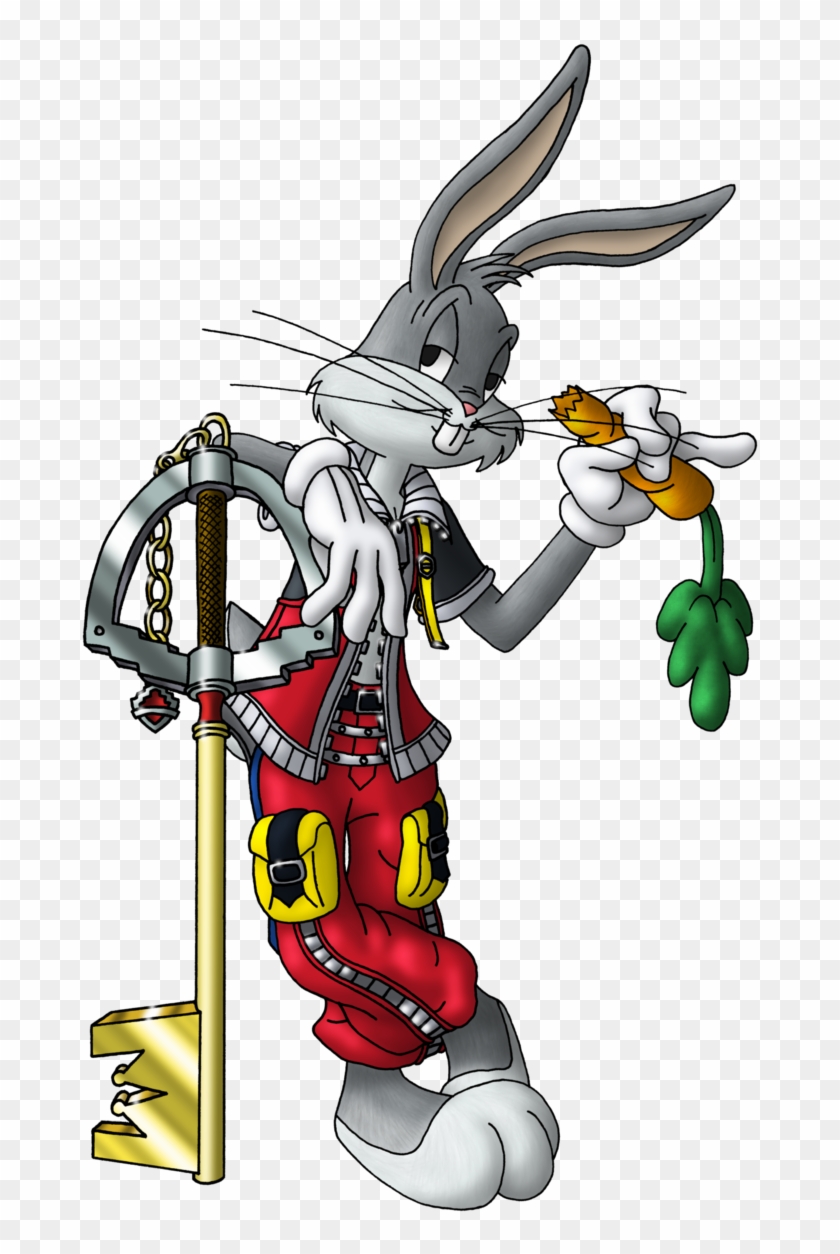 503kib, 680x1174, Kh Toonworld King Bugs Commission - Bugs And Daffy Kingdom Hearts Clipart #4033910