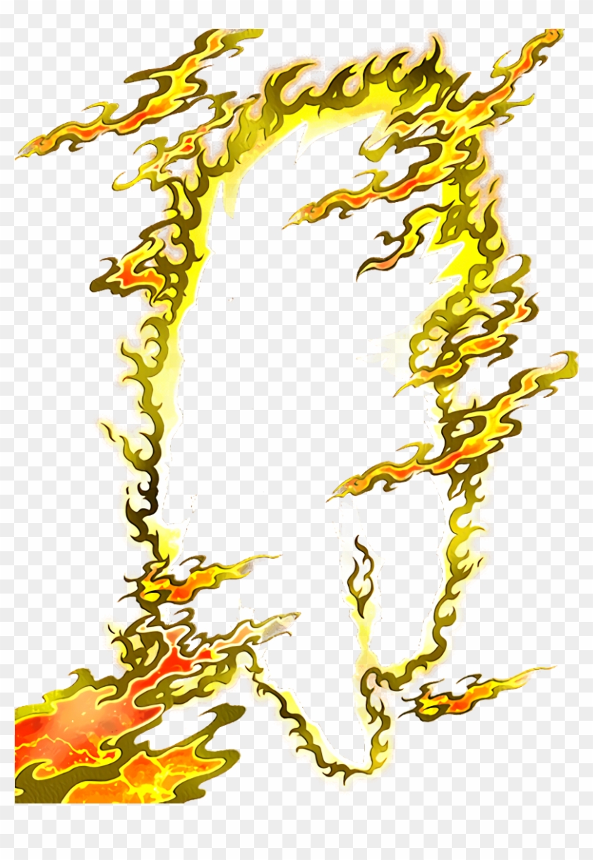 Super Saiyan Effects Png - Dokkan Battle Card Effects Clipart #4033941