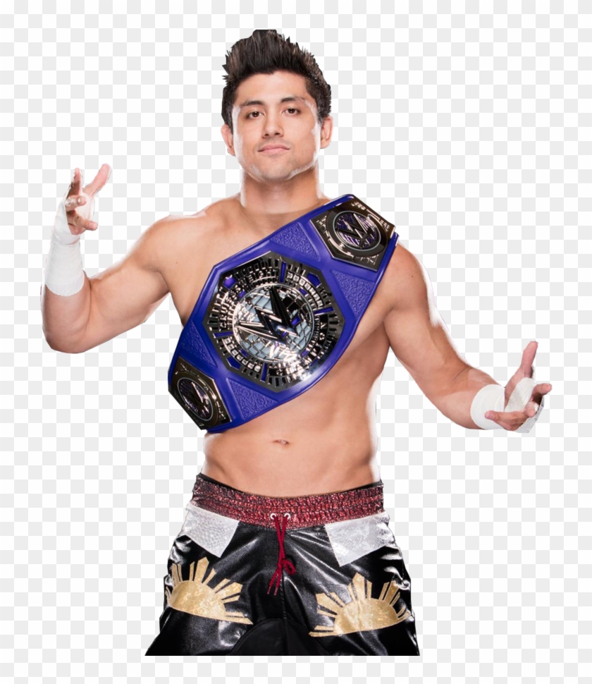 Tj Perkins Png - Enzo Amore Cruiserweight Champion Clipart