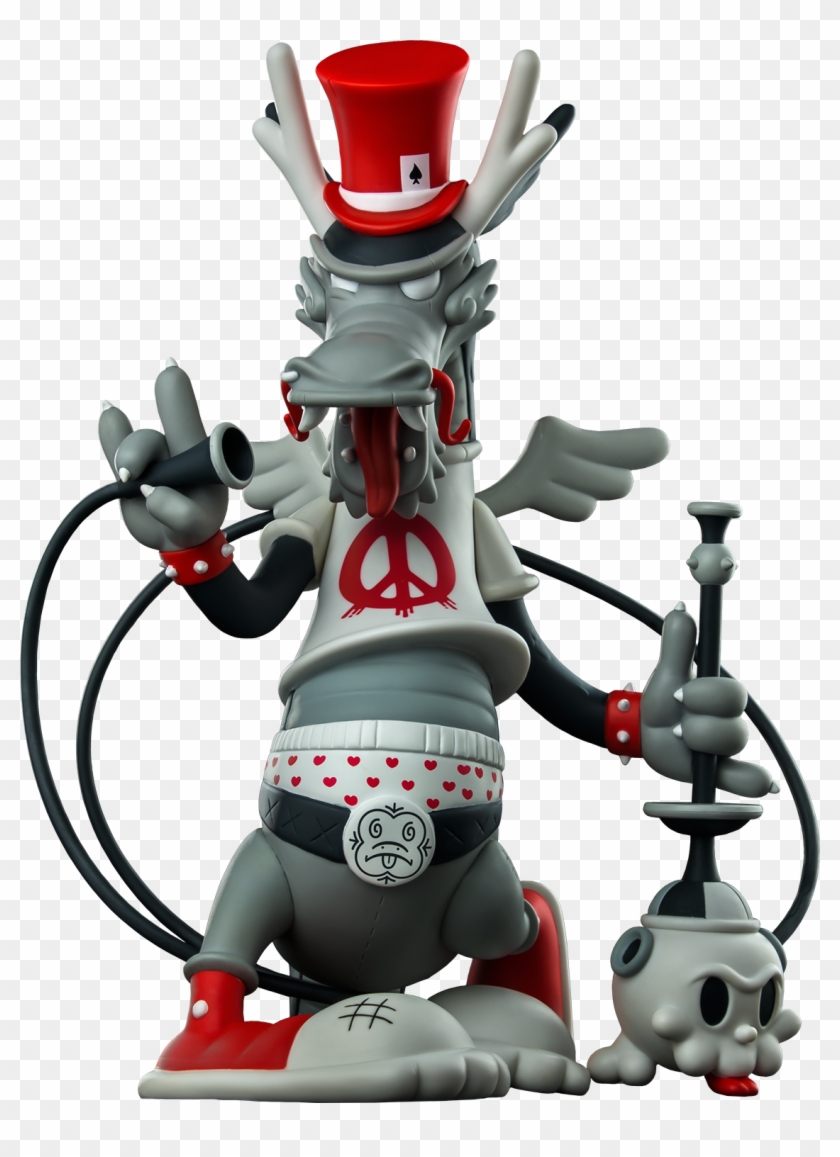 Dweezil Dragon 15" Red Edition Vinyl Figure - Fiction Clipart #4034023