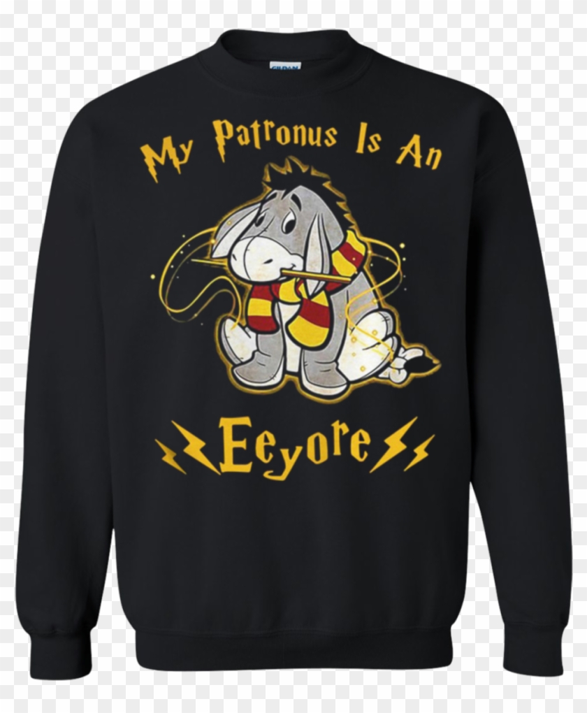 My Patronus Is An Eeyore Sweatshirt - My Patronus Is Eeyore Clipart #4034090