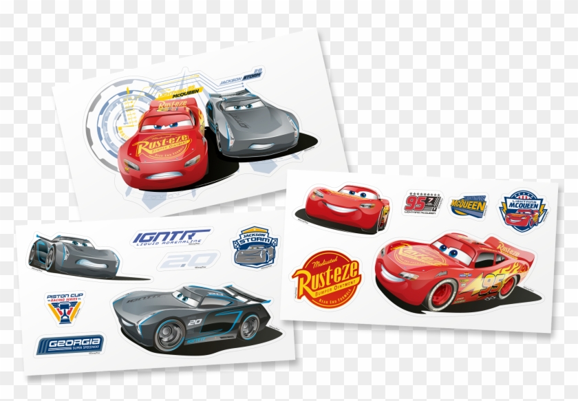 Cars 3 Wall Decorations 45cm, , Large - Rust Eze Clipart