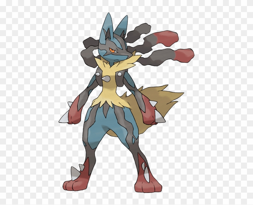 File - 448lucario-mega - Lucario Mega Evolution Clipart