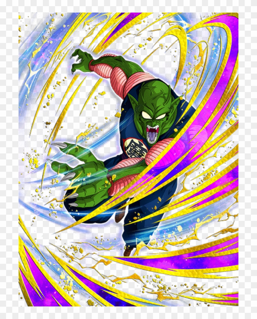 #dokkan #dokkanbattle #bandai #piccolo #dragonball - Dokkan Battle King Piccolo Card Clipart