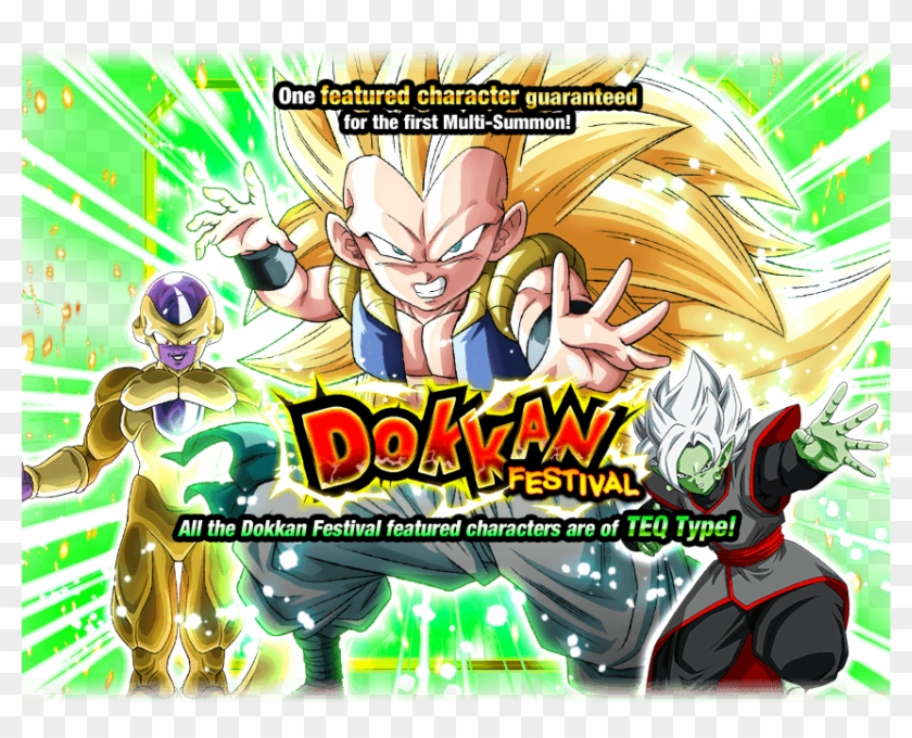 Teq Dokkan Festival - Cartoon Clipart #4034364
