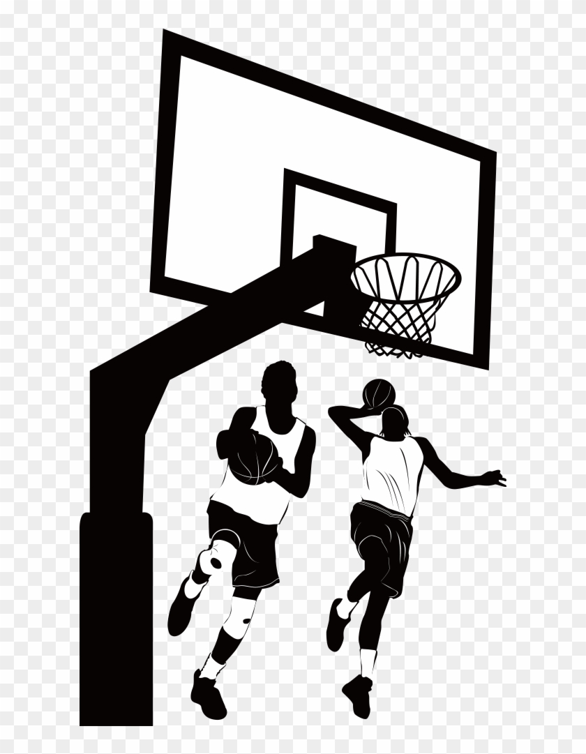 Image Picture Royalty Free Library Womens Clip Art - Playing Basketball Design - Png Download