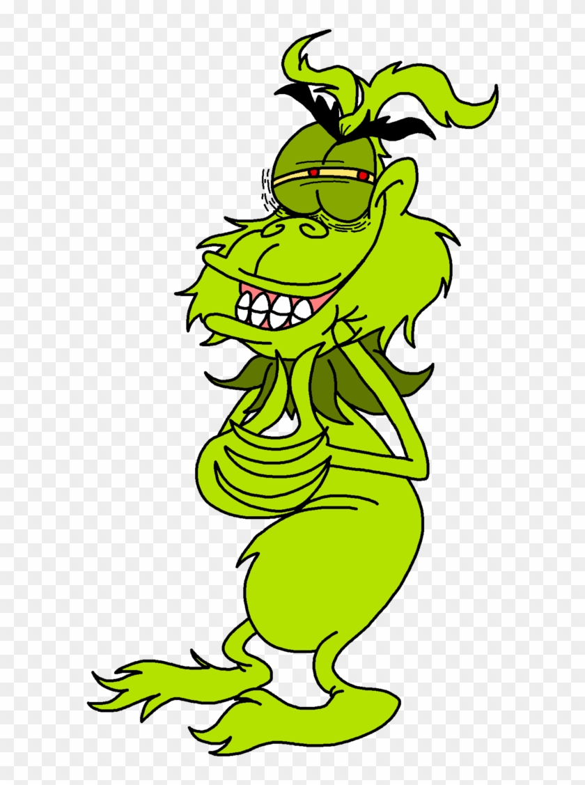 Evil Grinch Png - Dr Seuss Line Drawings Clipart #4034488