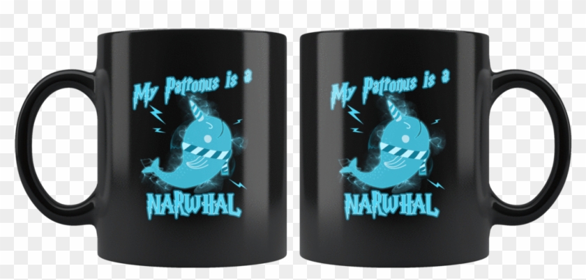 My Patronus Is A Narwhal Mug - Mug Clipart #4034587