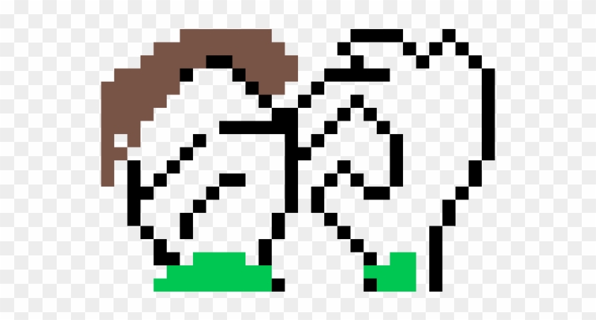 The Empowers New Kronk Reference - Pixel Art Marshmello Clipart