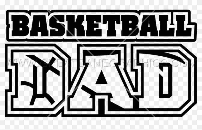 Basketball Clipart Dad - Basketball Dad - Png Download
