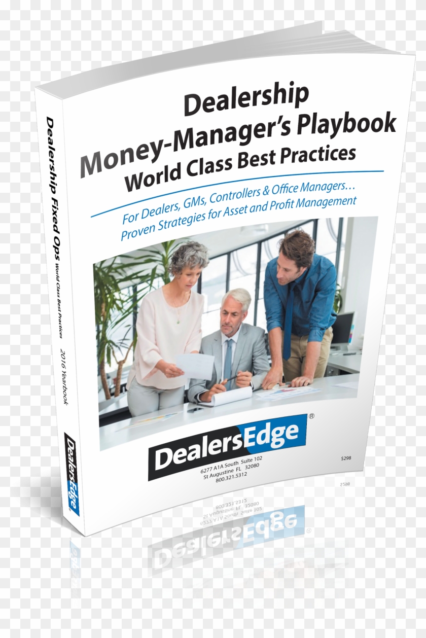 Bktj Dealership Money-manager's Playbook - Flyer Clipart #4035008