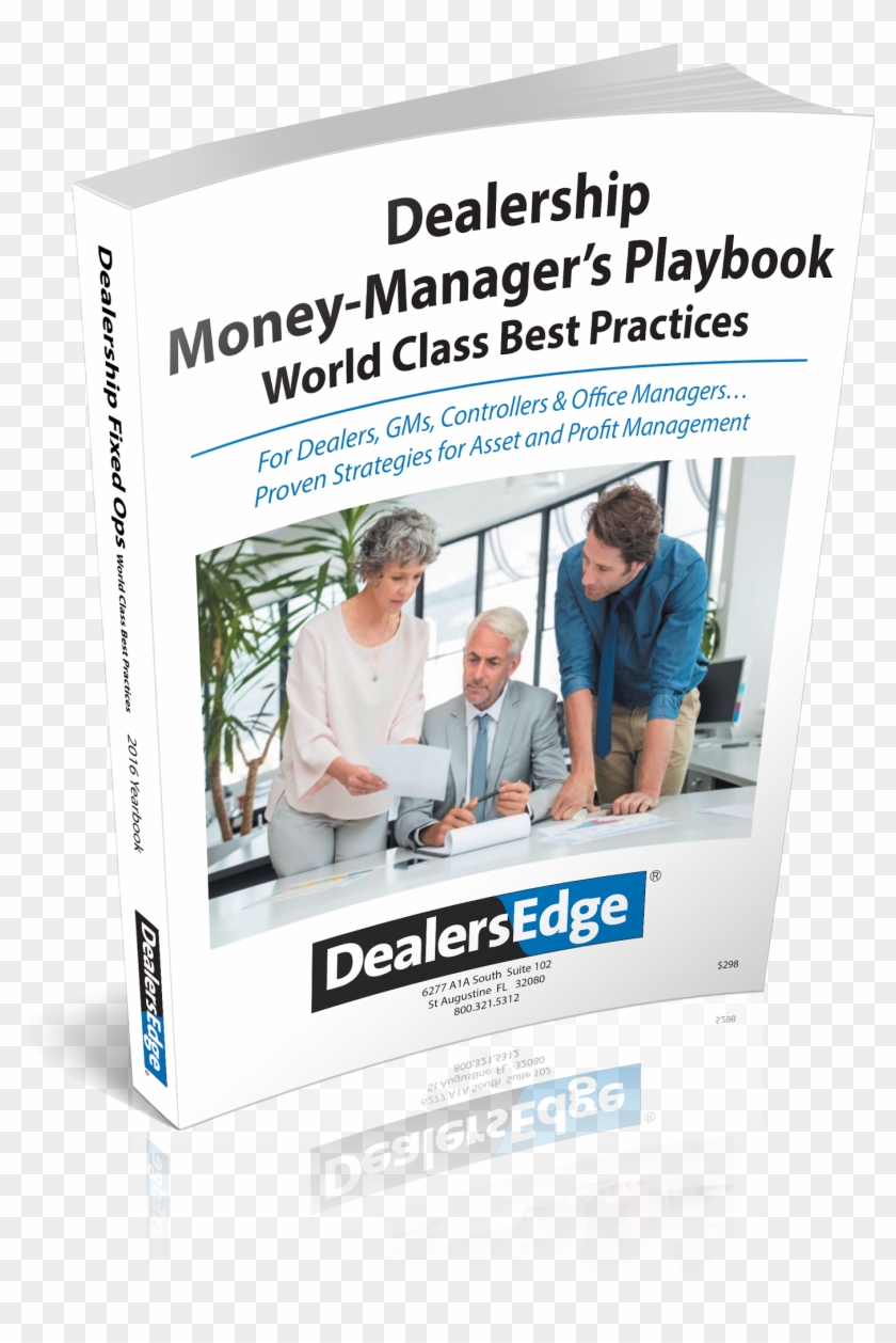 Bktj Dealership Money-manager's Playbook - Flyer Clipart